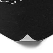 Minimalistische stadsplattegrond van Santa Monica Poster (Hoek)