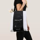 Minimalistische, statementmakende boodschappentass tote bag (Dichtbij)