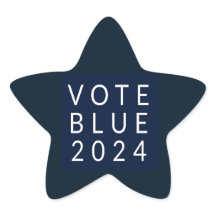 Minimalistische stemming Blue Kamala Harris 2024