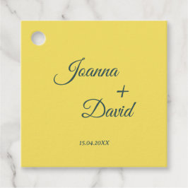 Minimalistische stijl | Kalligrafie Font Wedding Bedankjes Labels