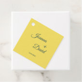 Minimalistische stijl | Kalligrafie Font Wedding Bedankjes Labels (In situ)