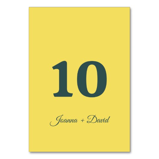 Minimalistische stijl | Kalligrafie Font Wedding Kaart (Voorkant)