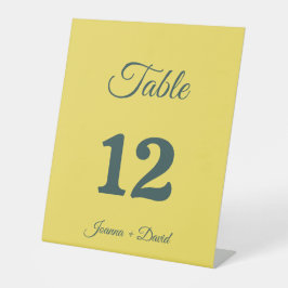 Minimalistische stijl | Kalligrafie Font Wedding Reclamebord Met Voetstuk