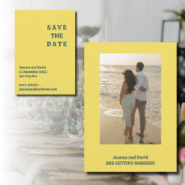 Minimalistische stijl | Retro typemachine letterty Save The Date