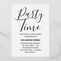 Minimalistische stijlvolle script zwart-wit afstud