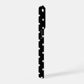 Minimalistische Stippenkat iPhone Hoesje (Rechterkant)