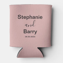 Minimalistische Stof Roze Aangepaste Trouw