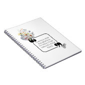 Minimalistische stoïcijnse innerlijke vrede geïllu notitieboek (Rechterzijde)