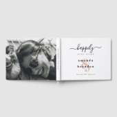 Minimalistische stoutmoedigheid nog lang en gelukk gastenboek (Volledig)