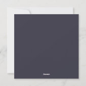 Minimalistische structuur kunst kerstkaart (Achterkant)