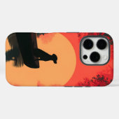 Minimalistische Sunset Black Labrador Dog Case-Mate iPhone Case (Achterkant (horizontaal))