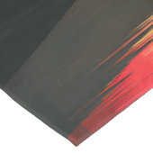 Minimalistische Sunset Black Labrador Dog Tafelkleed (Gekanteld)