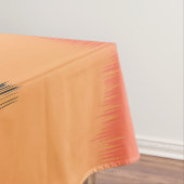 Minimalistische Sunset Black Labrador Dog Tafelkleed (Voorbeeld)