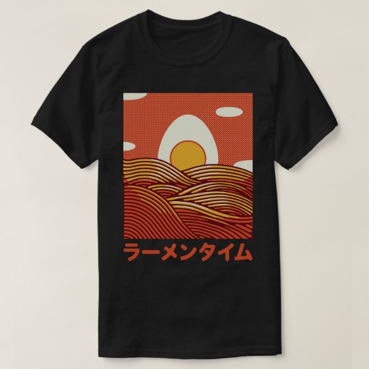 Minimalistische Sunset Noodles van Tobe Fonseca T-shirt (Design voorkant)