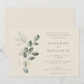 Minimalistische superslanke goudparen kaart (Voorkant / Achterkant)