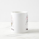 Minimalistische Sweet Wedding Gift Koffiemok (Center)