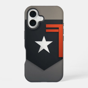 Minimalistische Symbool iPhone Hoesje - Algemene O iPhone 16 Hoesje