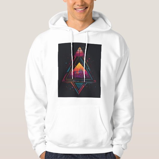 Minimalistische T-shirt design hoodies (Voorkant)
