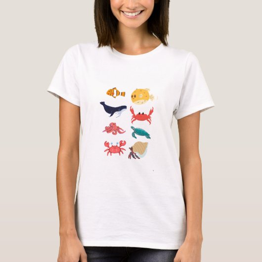 Minimalistische T-shirts (Voorkant)