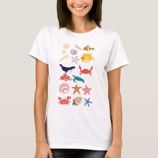 Minimalistische T-shirts (Voorkant)