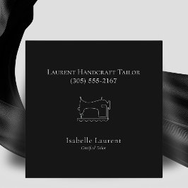 Minimalistische Tailor Seamstress professional Contactkaartje