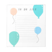 Minimalistische takenlijst notitieblok (Voorkant)