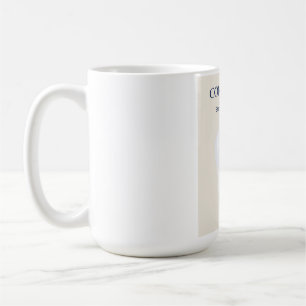 Minimalistische Tandheelkundige Vertrouwen Glimlac Koffiemok