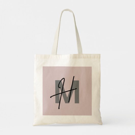Minimalistische tas met eigen logo (Achterkant)
