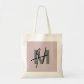 Minimalistische tas met eigen logo (Voorkant)