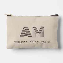 Minimalistische Taupe Beige Geometrische Aangepast Etui