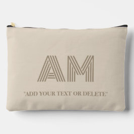 Minimalistische Taupe Beige Geometrische Aangepast Etui