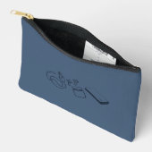Minimalistische Tech- en Kabelorganizer Case Etui (Open)