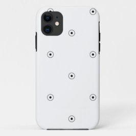 Minimalistische telefoonhoes met stippenpatroon Case-Mate iPhone case