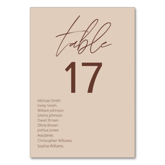 Minimalistische terracotta boho neutrale bruiloft kaart (Achterkant)