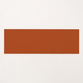 Minimalistische Terracotta Yoga Mat (Voorkant (horizontaal))