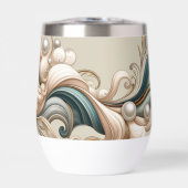 Minimalistische thermische wijntrommel (Voorkant)