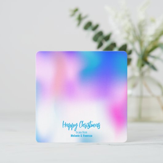 Minimalistische trans Kerstmis (Staand voorkant)