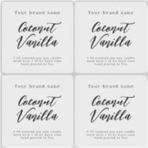 Minimalistische transparante eenvoudige verpakking