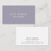 Minimalistische trendy eenvoudig label (Voorkant / Achterkant)