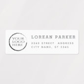 Minimalistische trendy eenvoudig voor uw logo labels (Design 2)