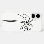 minimalistische tropen Case-Mate iPhone case (Achterkant (horizontaal))