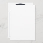 Minimalistische Trouw Uitnodiging (Voorkant / Achterkant)