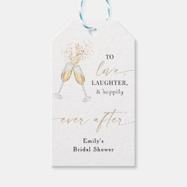 Minimalistische Trouwfeest Cadeautag Cadeaulabel