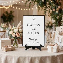 Minimalistische trouwkaarten en geschenken tafel s fotoplaat