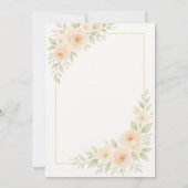 Minimalistische trouwkaarten kaart (Achterkant)