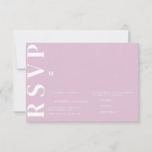 Minimalistische trouwkaarten voor RSVP