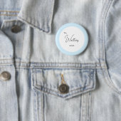 Minimalistische Trouwknop Ronde Button 5,7 Cm (In situ)