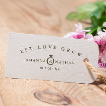 Minimalistische Trouwring Hart Namen en Datum