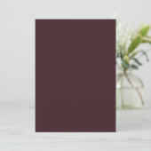 Minimalistische Trouwuitnodiging Kaart (Staand voorkant)