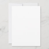 Minimalistische Trouwuitnodiging Kaart (Voorkant)